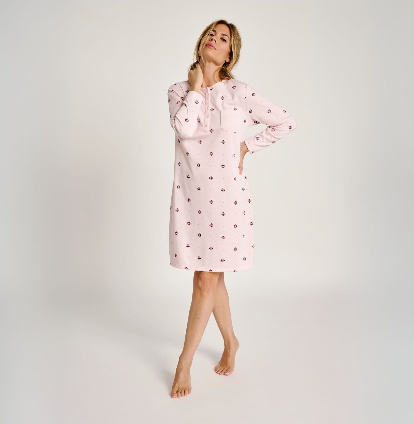 CAMISÓN PIJAMA MUJER VISCOSA MARIPOSAS